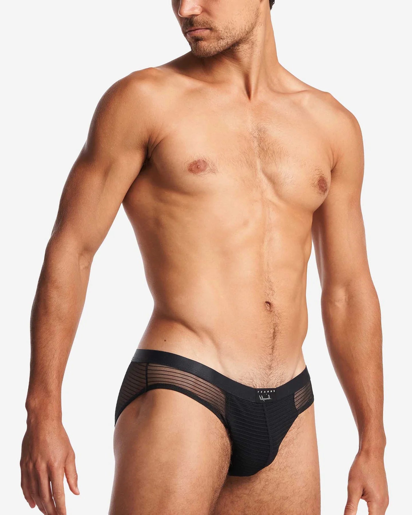 Teamm8 Manuel Sheer Bikini Brief - Black