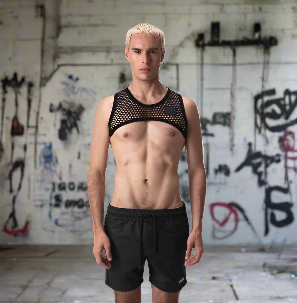 Barcode Harness - Nissa - Black