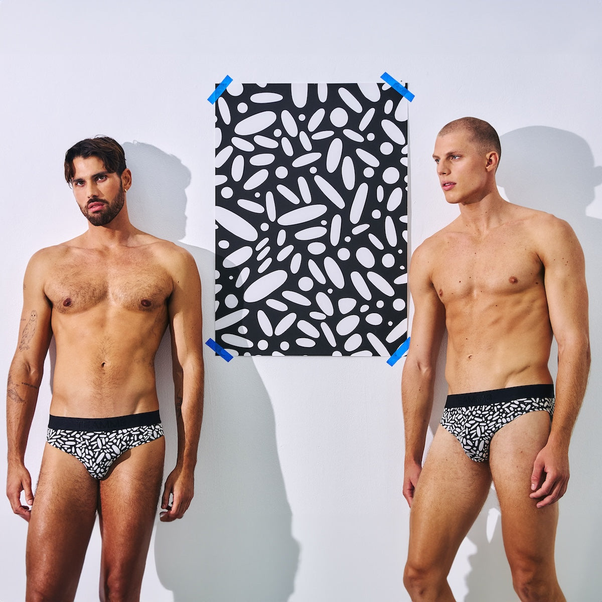 Teamm8 x Gali Brief - Buna Gal (Black & White)